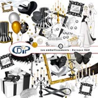 Embellissements du kit digital