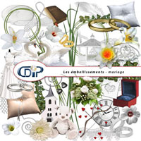 Embellissements du kit digital