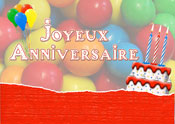 Carte d'Anniversaire