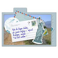 Mini-album 'Carnet de voyage' - page 6