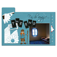 Mini-album 'Carnet de voyage' - page 8