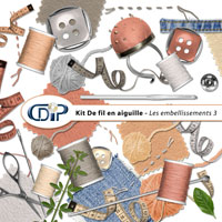 Embellissements du kit digital