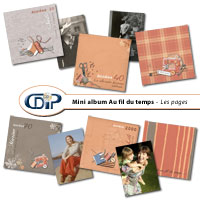 Mini-album - Présentation des pages rapides