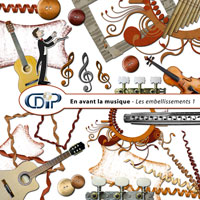 Embellissements du kit digital