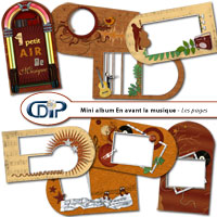 Mini-album - Présentation des pages rapides