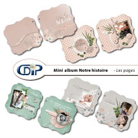 Mini-album - Présentation des pages rapides