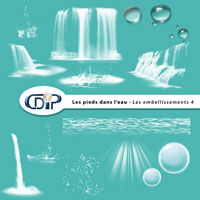 Embellissements du kit digital