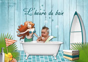 l'heure du bain