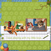I love playing