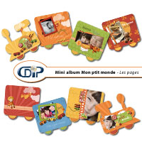 Mini-album - Présentation des pages rapides