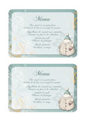 menu de noël