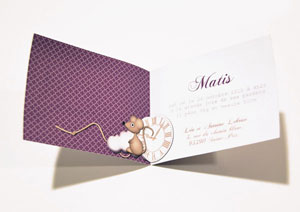 Faire part de naissance
