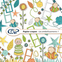 Embellissements du kit digital