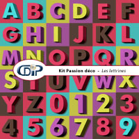 Lettrines du kit