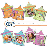 Mini-album - Présentation des pages rapides