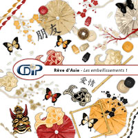 Embellissements du kit digital