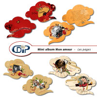 Mini-album - Présentation des pages rapides