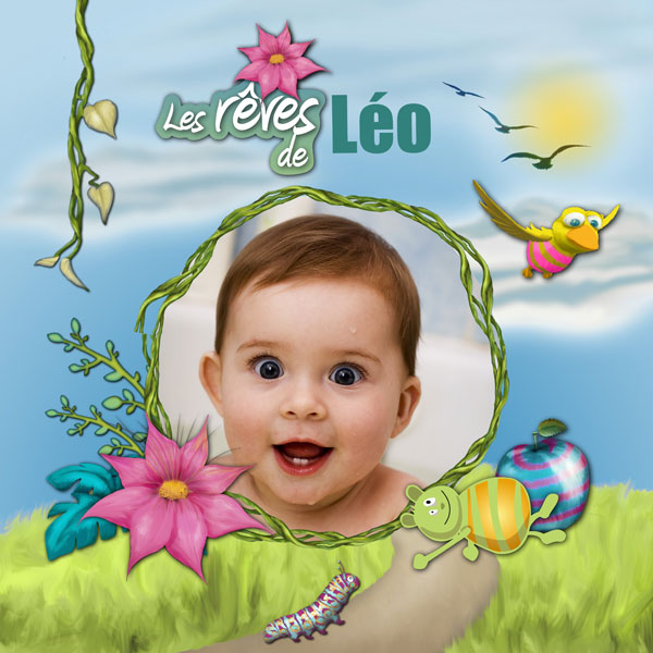 Composition les rêves de Léo »