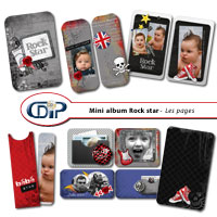 Mini-album - Présentation des pages rapides