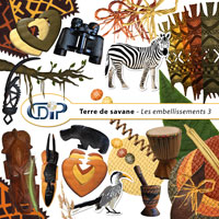 Embellissements du kit digital