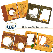 Mini-album - Présentation des pages rapides