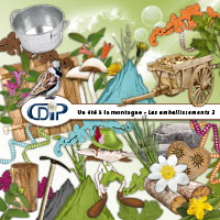 Embellissements du kit digital