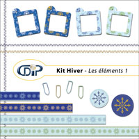 Embellissements du kit digital