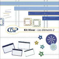 Embellissements du kit de scrapbooking