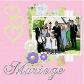 Mariage rose