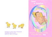 Faire part de naissance (exterieur)