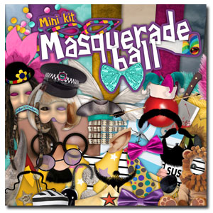 masquerade ball mini kit