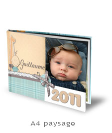 Album photo format A4 paysage