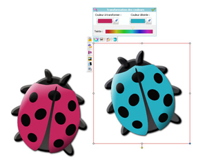 Modification des couleurs